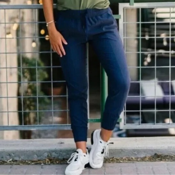 ZYIA Pants - ZYIA Activewear Navy Blue Perfection Jogger Size Small NEW